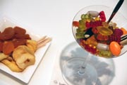 First Class Snack-Angebot (Foto: Martin Schmitz)